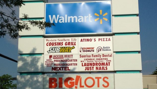 Wal-Mart opens at Hall Plaza Shopping Center, 4626 W. Diversey, Chicago Il.